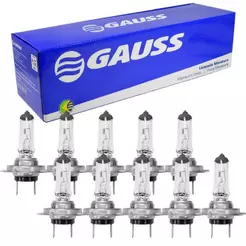 Kit 10 Lâmpada Amarela Halógena Hiodo H7 12V 55W PX26D