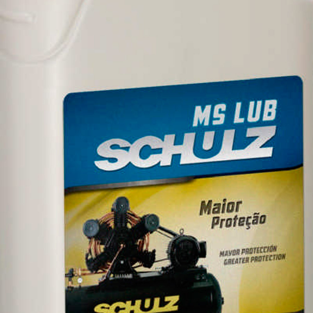 Detalhes do Óleo lubrificante mineral para compressores 1 litro - MS LUB Schulz