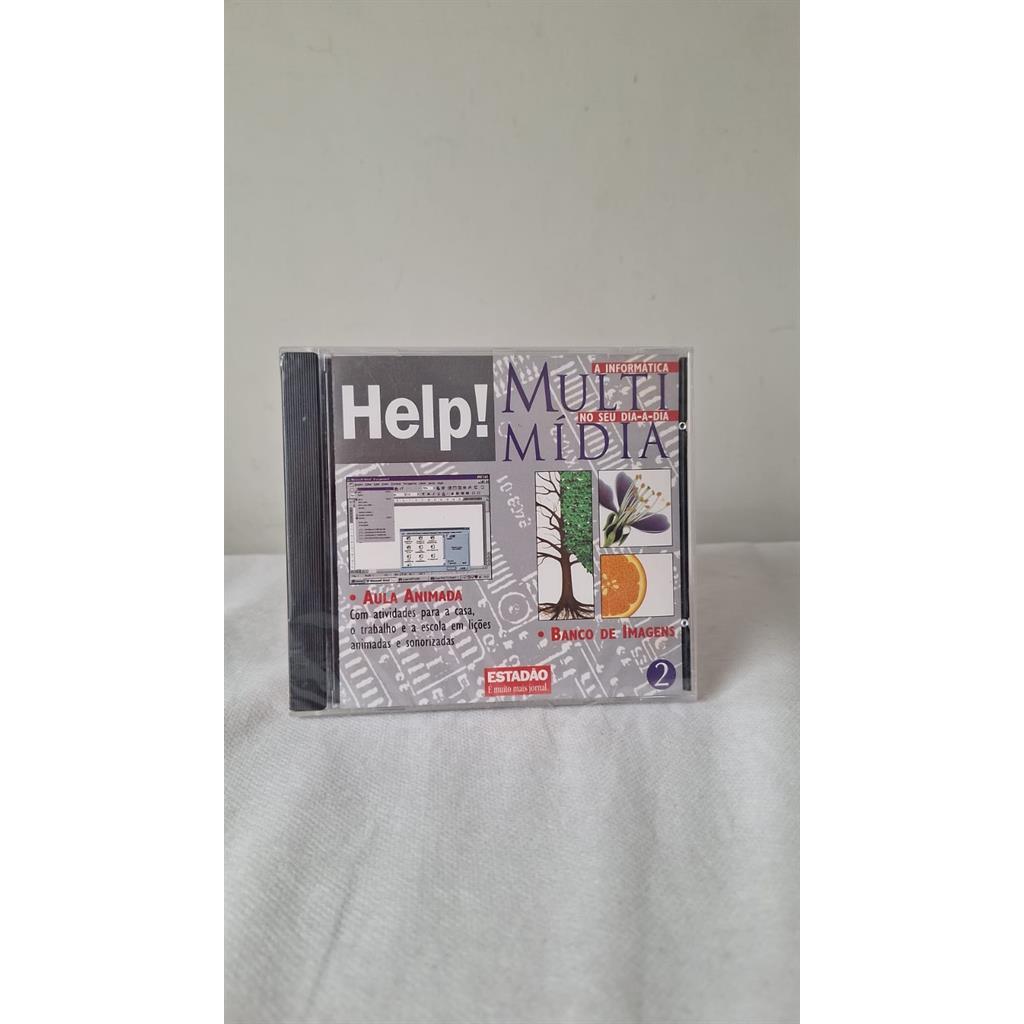 CD Help Multimídia A Informática No Seu Dia A Dia 2 - Lacrado Estadão Multi Mídia