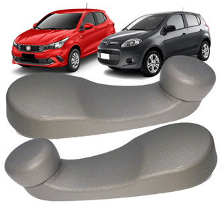 Par Manivela Regulagem Vidro Argo Cronos Mobi Pálio Cinza em Oferta na Shopee