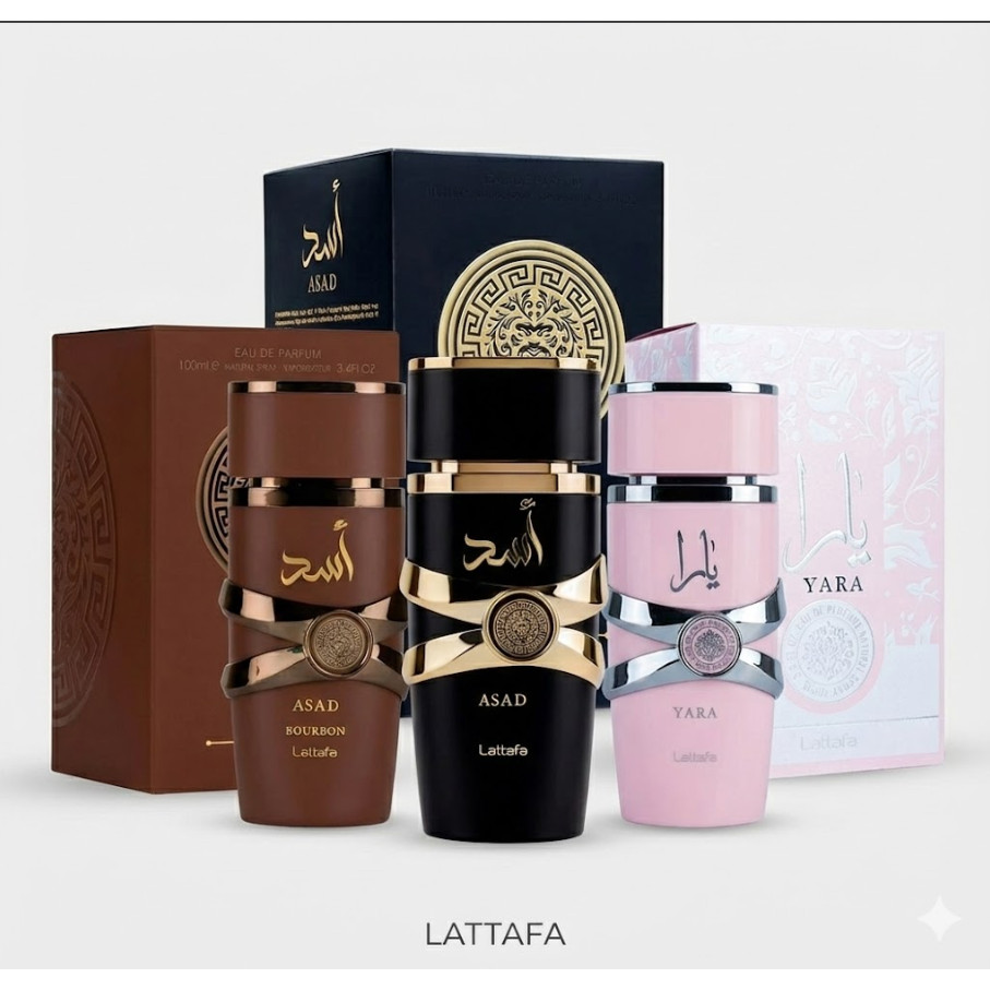 Perfume Árabe Lattafa 100ml - Asad / Yara / Bourbon - Eau de Parfum em Oferta na Shopee