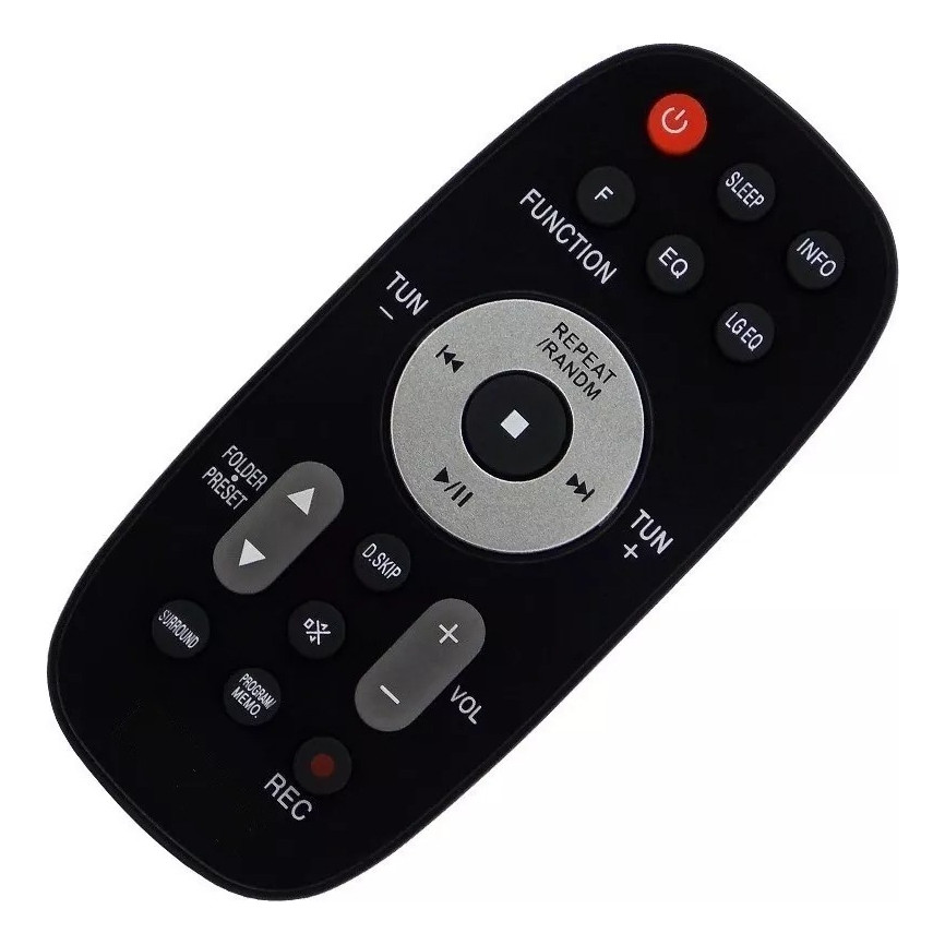 Controle Compatível Lg Micro Som Akb36638214 Mct354