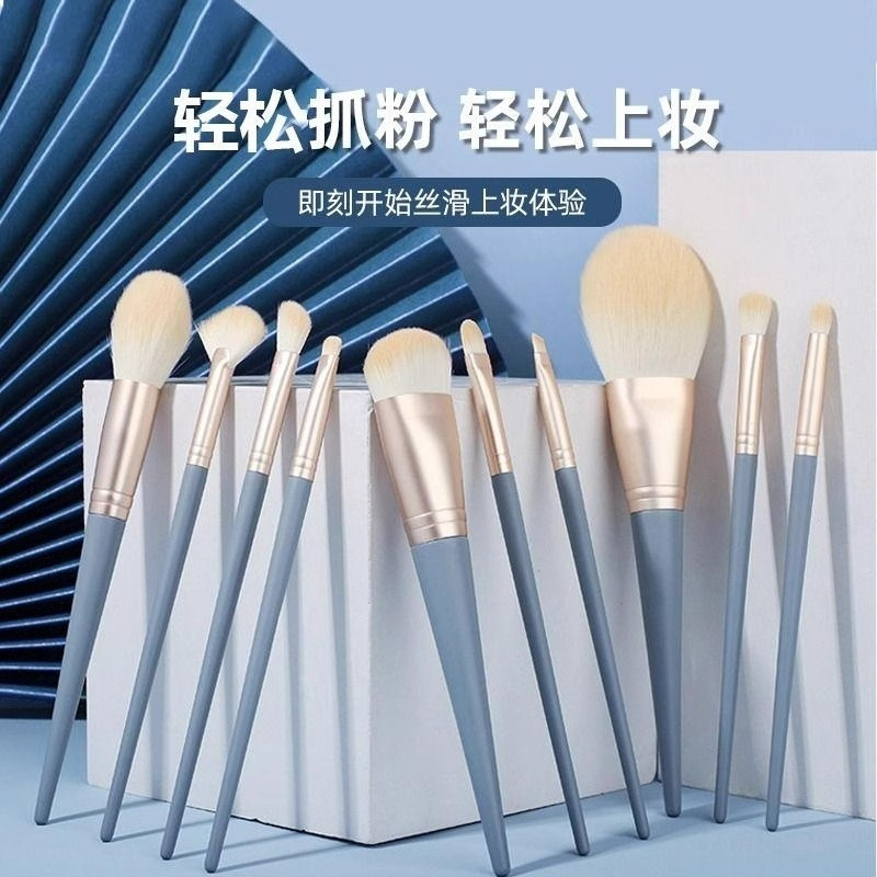 Conjunto de pincéis de maquiagem Cangzhou conjunto de pincéis estudante barato sombra escova de pó solto conjunto comple