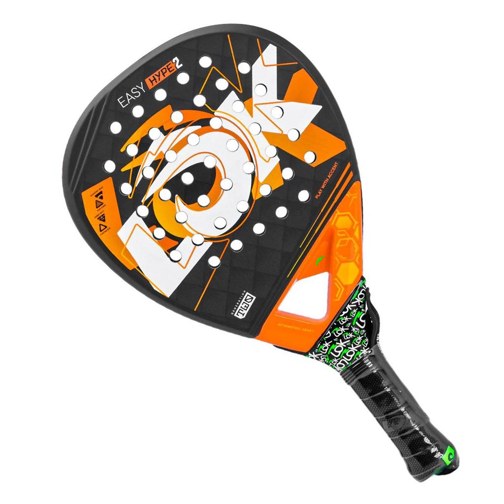 Raquete De Padel Lõk Easy Hype Gen 2 Laranja