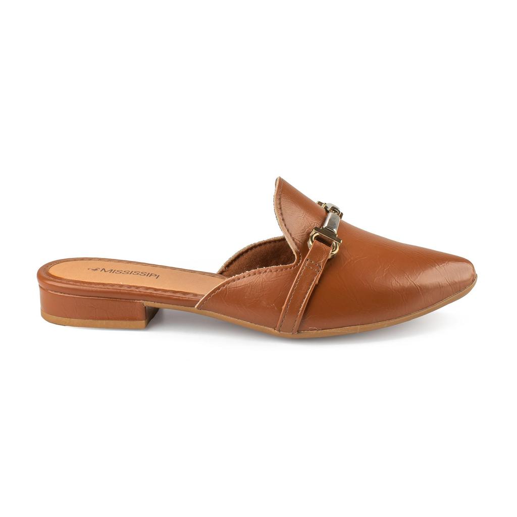 Mule Mississipi de Salto Baixo Feminina MF553 em Oferta na Shopee