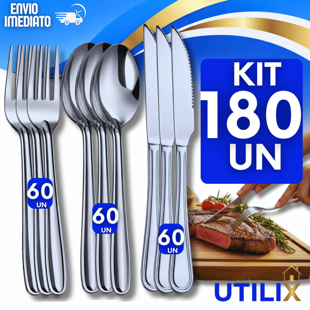 Talher inox Garfo Faca Colher Cozinha Restaurante Gafos Facas Colheres Talheres Utilidades