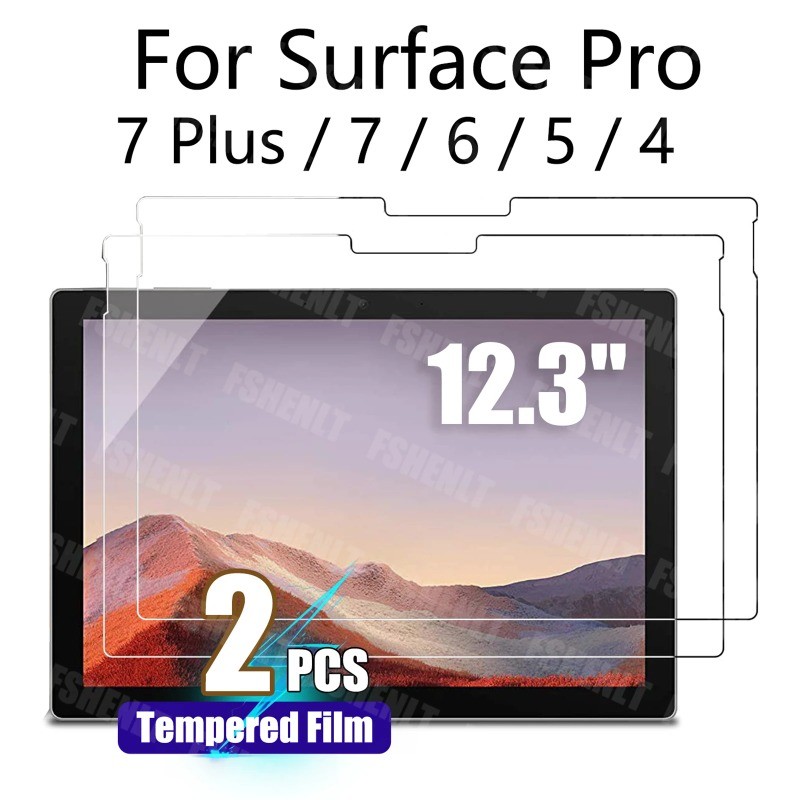 Película De Vidro Temperado De 1-2 Unidades Para Microsoft Surface Pro 12 2025 X 10 11 8 9 7 6 5 4 3 Protetor De Tela Tr