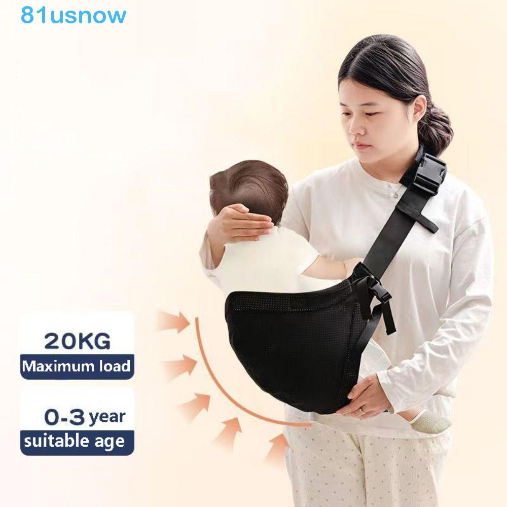 USNOW1 Mochilas Infantis , Bolsa Canguru Infantil Tipo Suporte Horizontal Porta-Bebês , Frontal Para Recém-Nascidos
