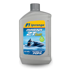 Óleo 2 Tempos Plus Náutico TC-W3 Marina Motor Lancha Jet Sky 500ml