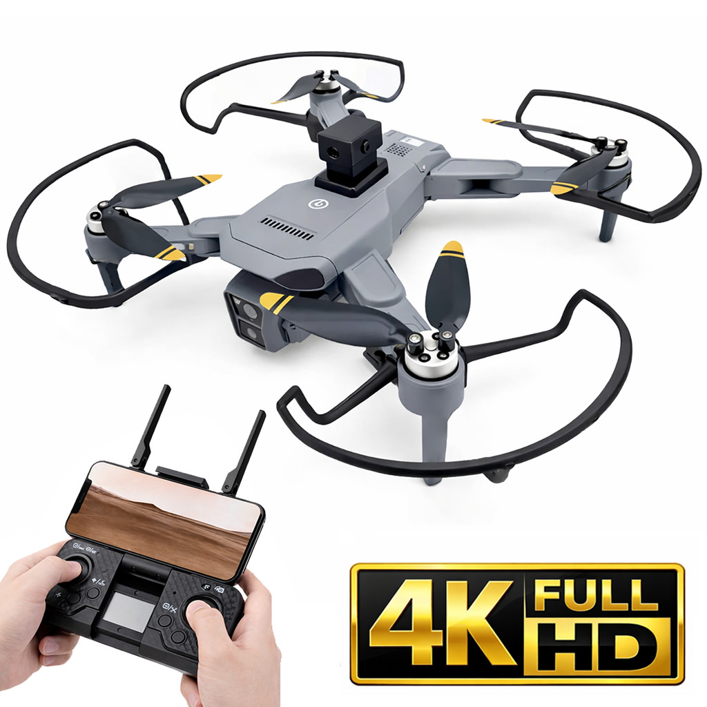 Drone Eagle Full HD 5G Dobrável com Sensor de Obstáculos Retorno Automático X-Cell em Oferta na Shopee