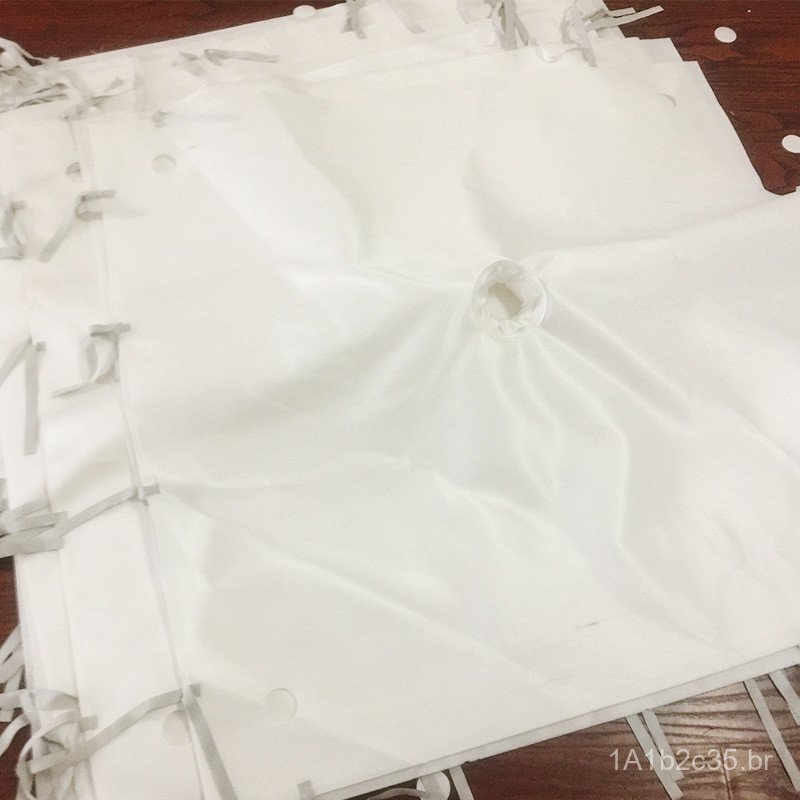 Fornecimento de tecido filtrante para filtro prensa de placas e quadros, tecido filtrante para prensa de lodo para trata