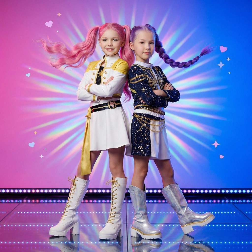 Fantasia LUXO K-POP Caça Demônios Infantil / Look Halloween Festa Escola e Palco em Oferta na Shopee