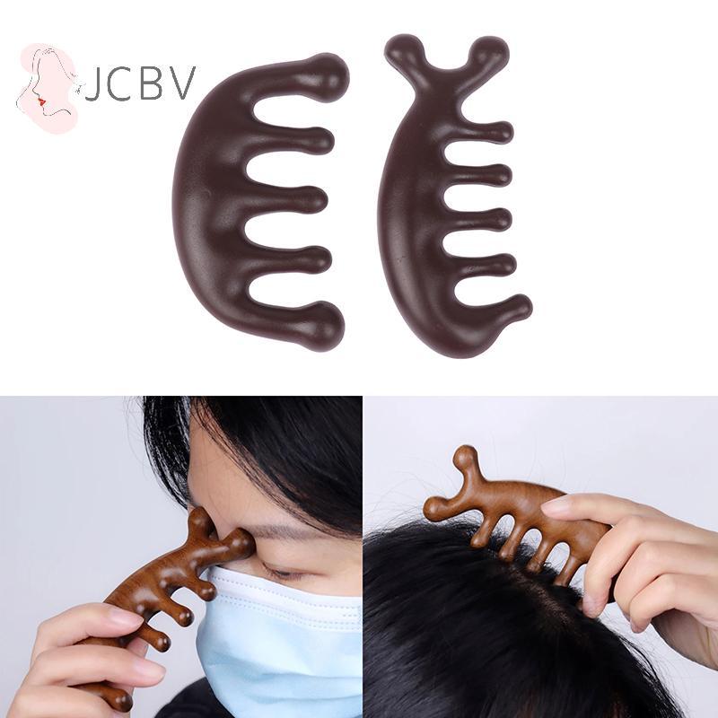 [JCBV] 1 Pc Corpo Meridian Massageb Resina Cinco Dente Largo Terapia De Acupuntura Circulação Sanguínea Anti-Estático Ca