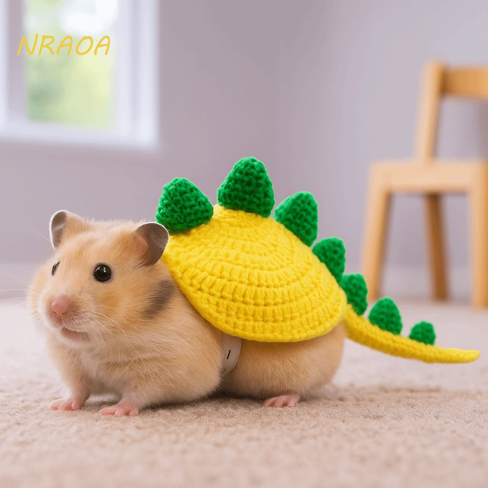 Suéter De Malha De Tartaruga NRAOA , Roupas Quentes Ajustáveis Para Animais De Estimação , Roupa De Dinossauro De Desenh