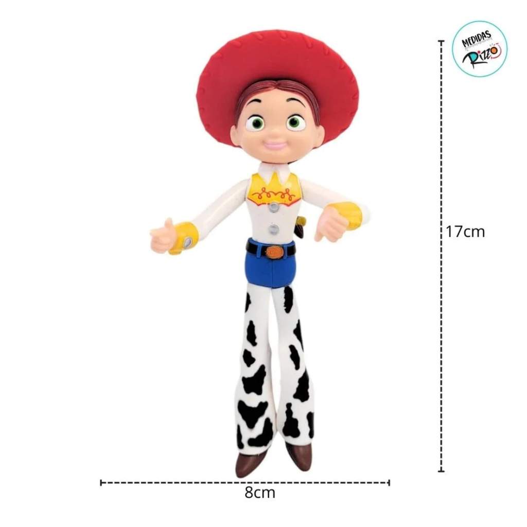 Detalhes do Brinquedo Boneca Jessie Toy Story Colecionável de Vinil Figura de Ação Lider Brinquedos - 2590