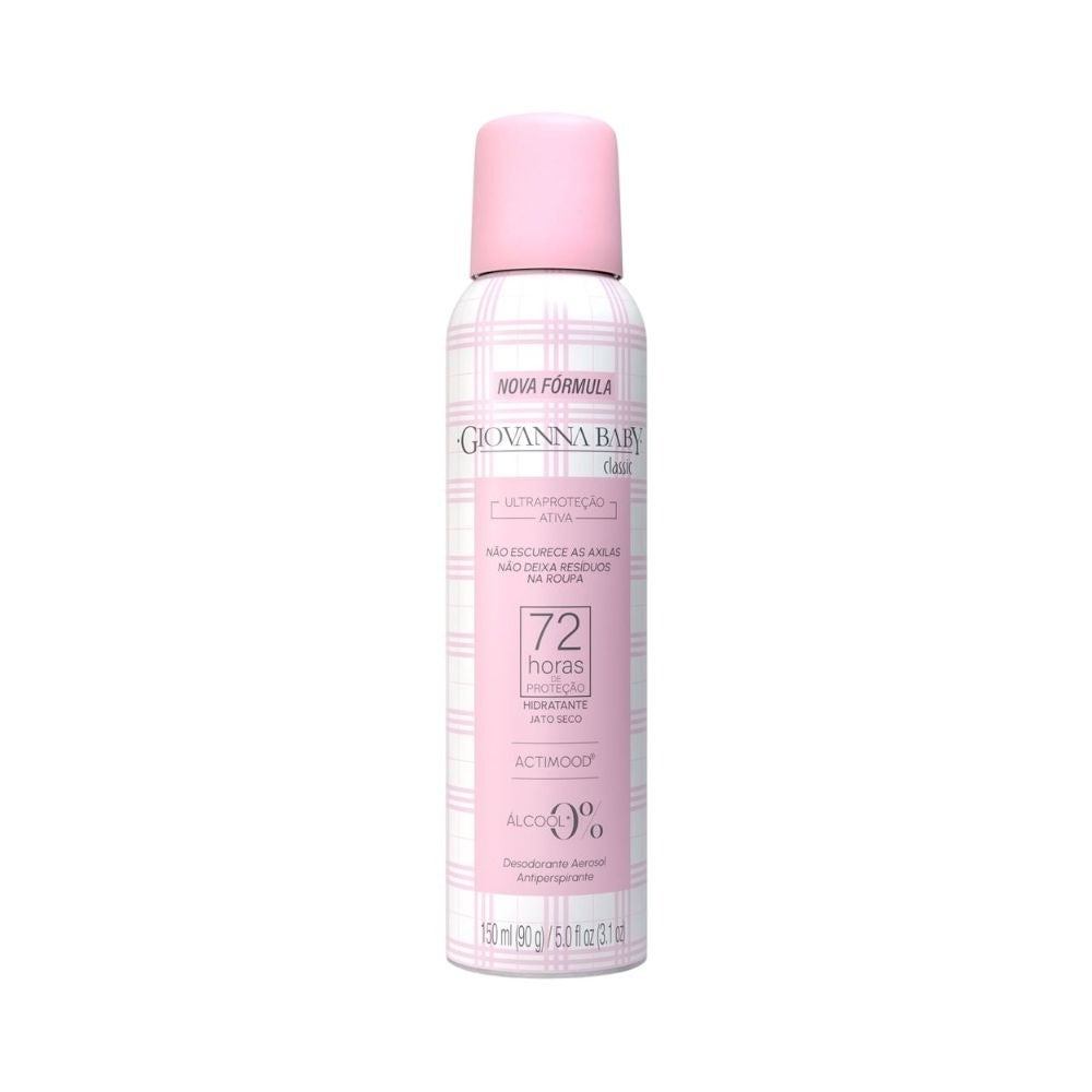 Desodorante Aero Giovanna Baby Classic 72h 150ml