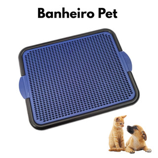 Tapete Higiênico Higiene Sanitário Canino Toalete 2 Camadas Cães Pipi Dog Xixi Educador Plástico