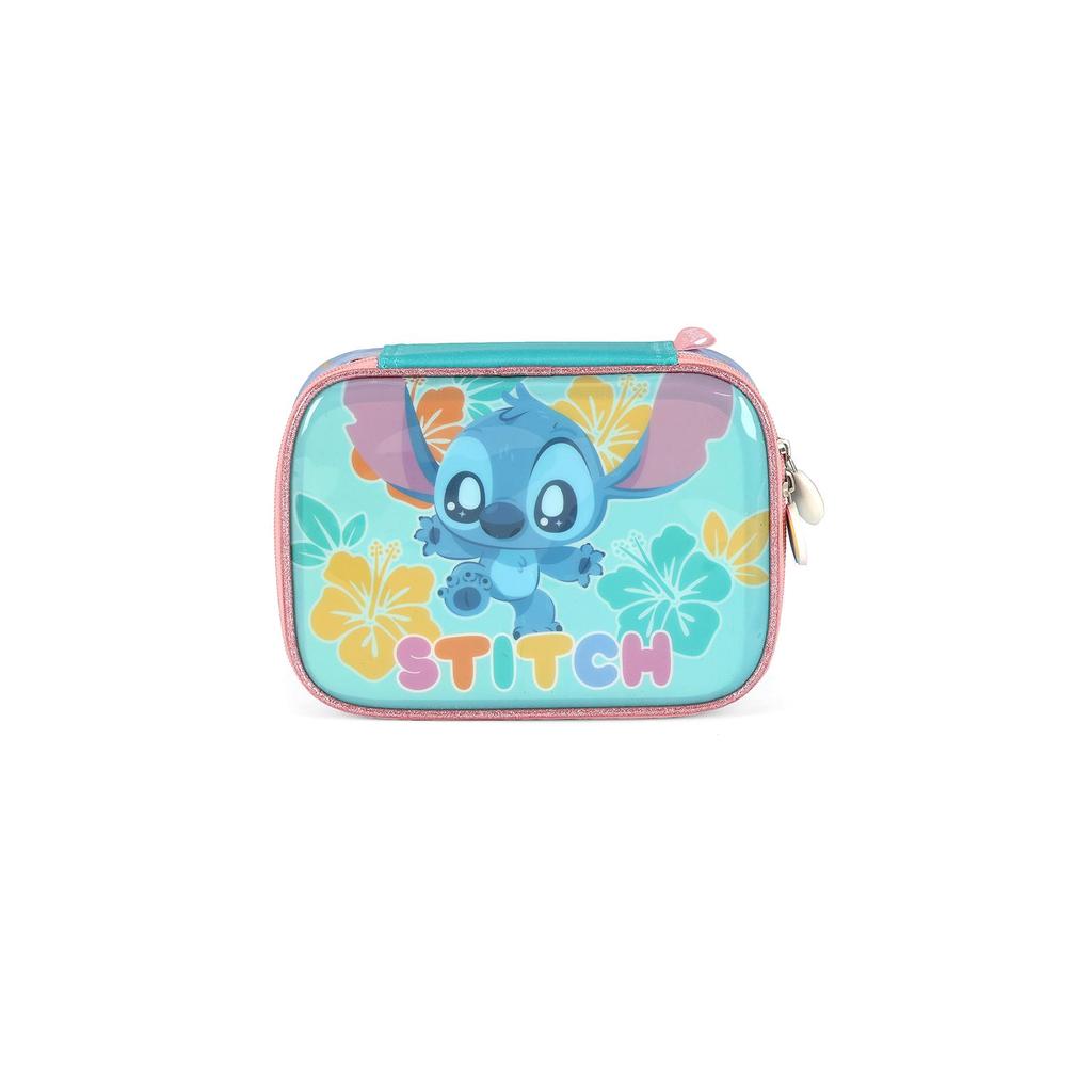 Estojo Box Infantil Médio 100 pens Ohana Stitch Disney em Oferta na Shopee