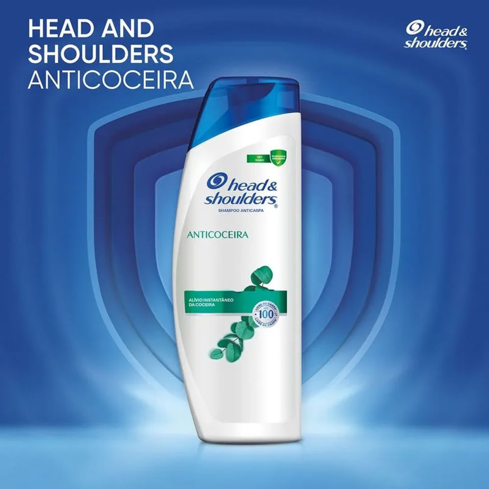 Detalhes do Shampoo Head & Shoulders Anti Coceira 400ml