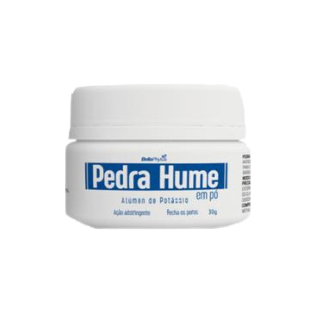 Pedra Hume 30G em Pó - Adstringente E Antisséptico - Bellaphytus