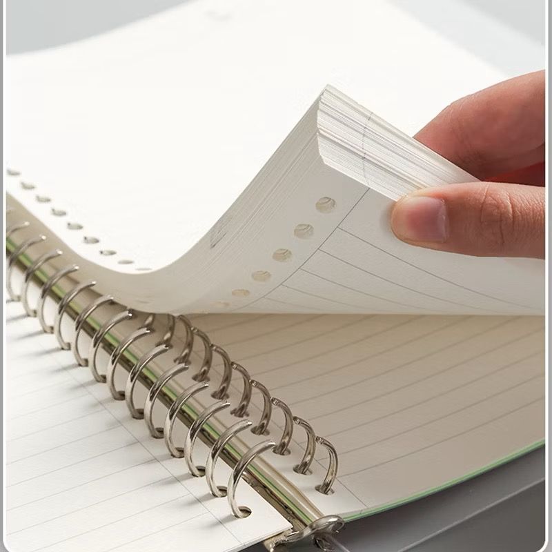 Bloco Refil de 60 Folhas Para Caderno Espiral Fichário A5,B5,A4 - Papelaria