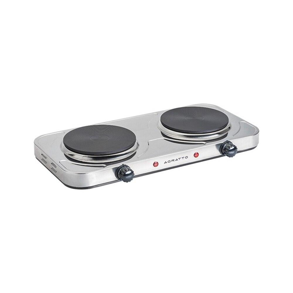 Cooktop 2 Bocas Agratto Elétrico FM-02, Inox