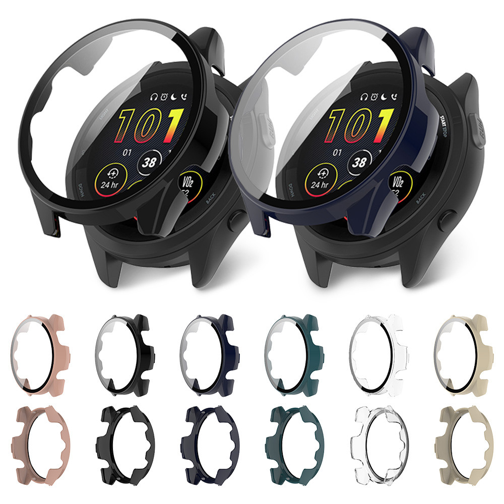 Capa De Vidro Temperado Para PC Garmin Forerunner 165/165 Protetor De Tela Musical Acessórios De Protetora Smartwatch Mu