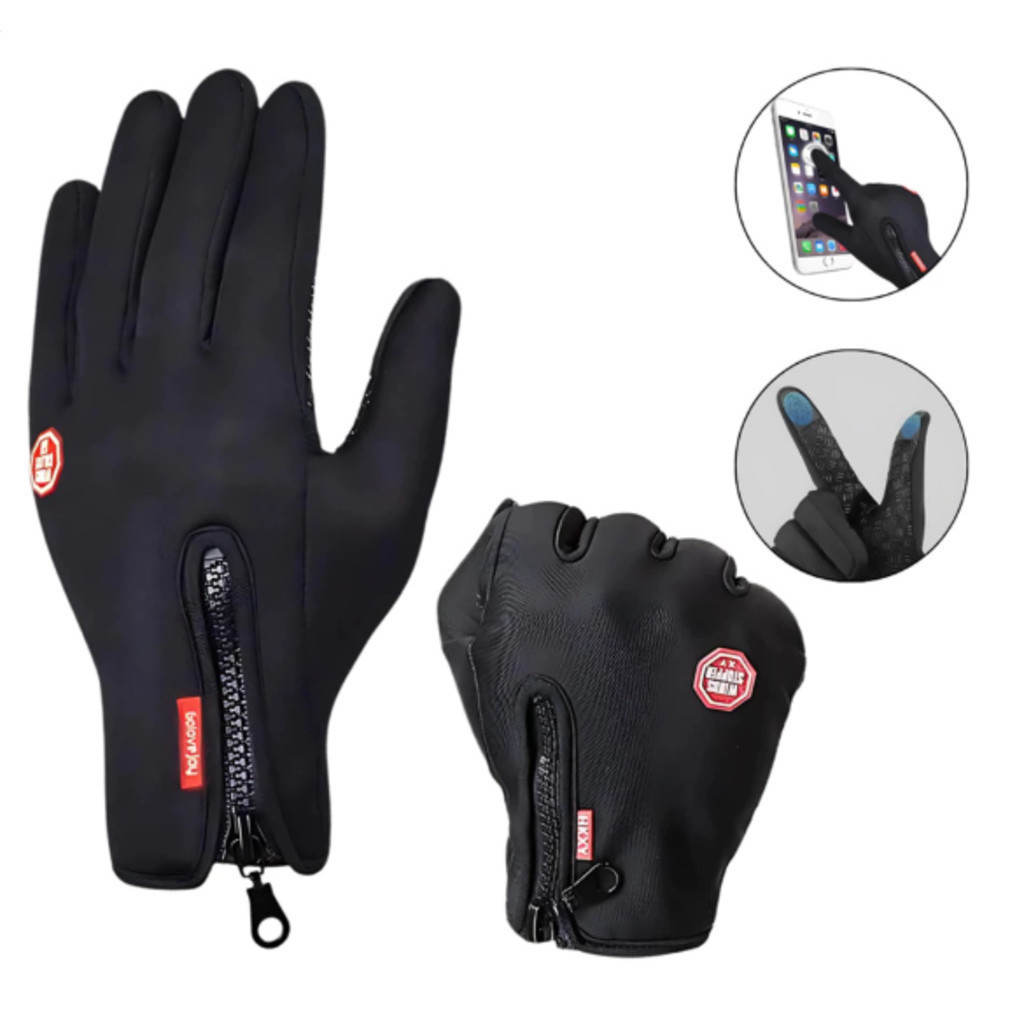 Luvas Quentes Unissex / Compatível com TouchScreen / Bicicleta e Moto em Geral luva