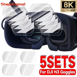1-5 Conjuntos De Filmes De Tela De Ajuste Perfeito Para Óculos DJI N3-Protetor De Vidro Temperado Design Autoadesivo Tra em Oferta na Shopee