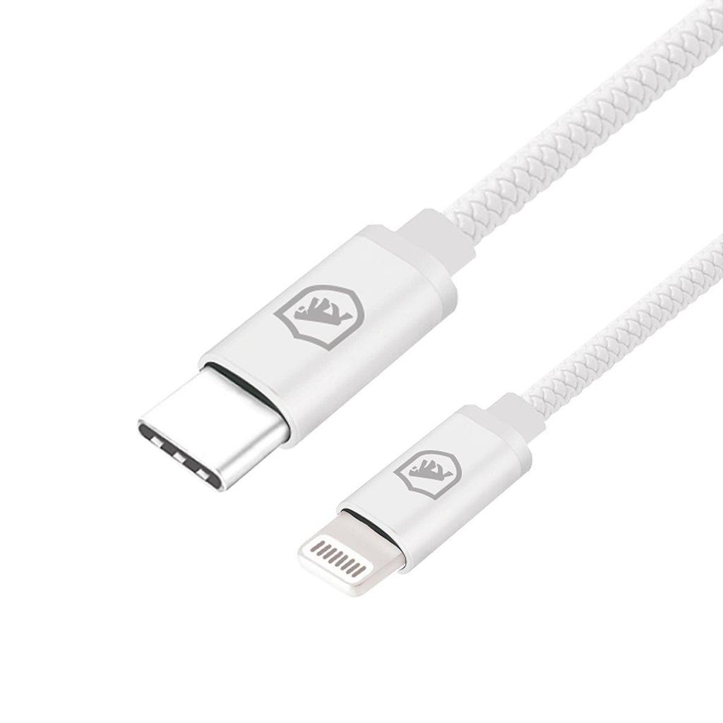 Cabo Symetric - Branco - Lightning / Tipo C - 1,5M - Gshield Cabo Symetric - Branco - Lightning / Tipo C - 1,5M - Gshield