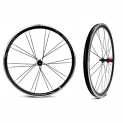 Par de Rodas Vzan Futura 700c 24f P113 V-brake Shimano 8-12s