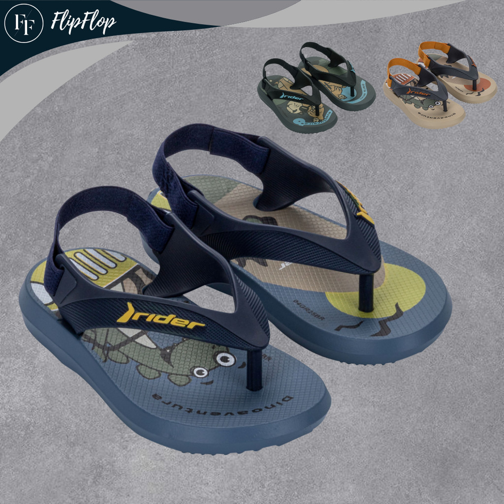 Chinelo Infantil Baby Rider R1 Solado Anti Derrapante e com Elástico