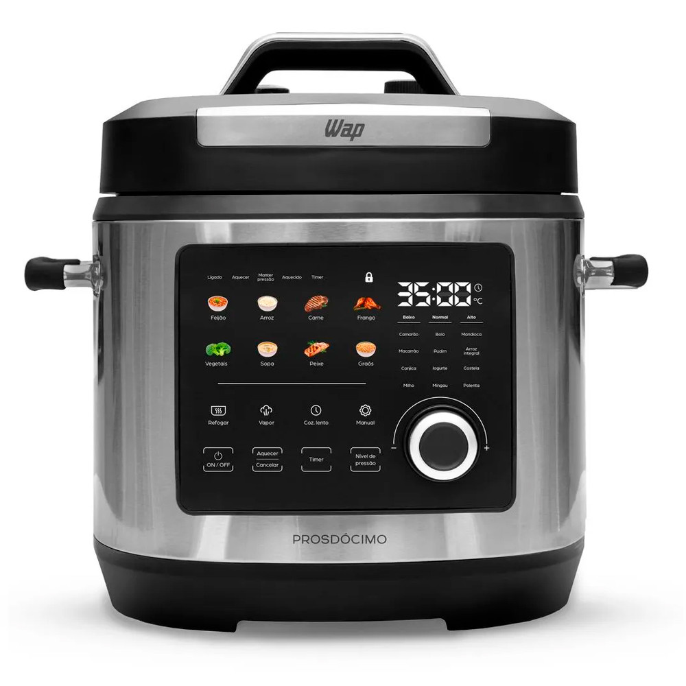 Panela de Pressão Elétrica Wap Touch Wppe6 220v em Oferta na Shopee