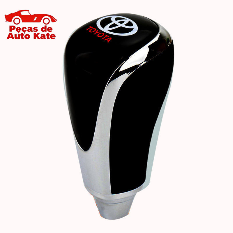 Manopla de Mudança de Marcha Substituída da Toyota com Logotipo para Rav4/Corolla/Hilux SW4/Highlander/Vios Alavanca