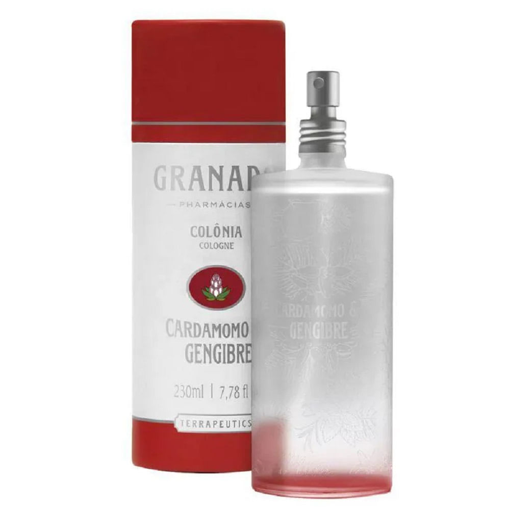 Colônia Granado Terrapeutics Cardamomo e Gengibre 230ml em Oferta na Shopee