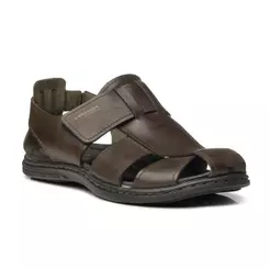 Sandália Pegada Masculina Couro 131287