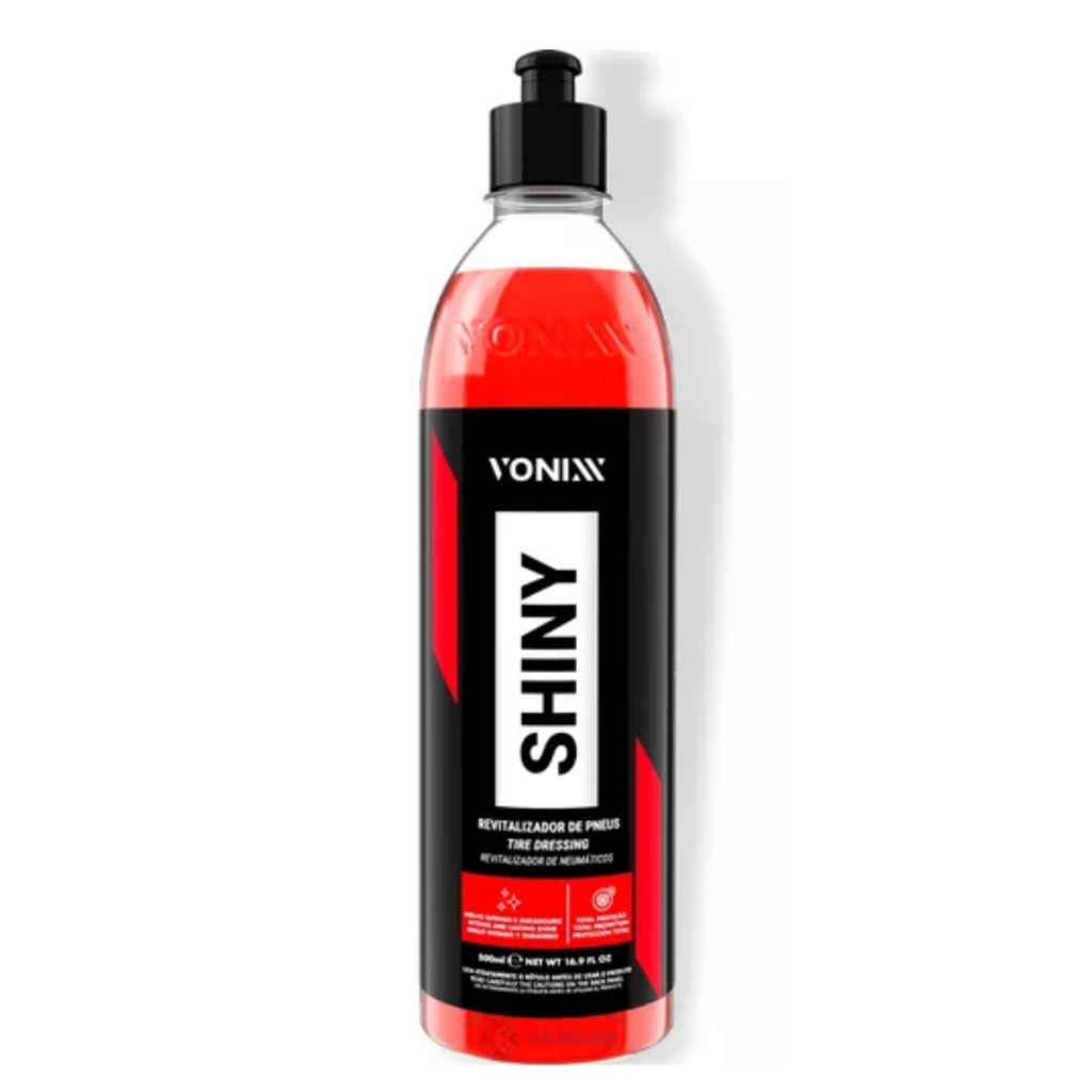 Revitalizador De Pneu Pretinho Shiny Vonixx - 500ml CONDICIONADOR DE PNEU