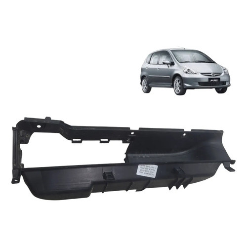 Acabamento Esquerdo Porta Luvas Honda Fit Lx 2003 2008 1.4 Preto