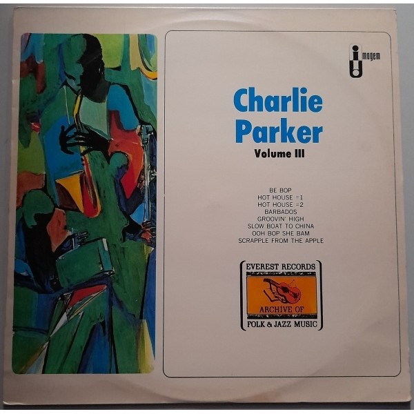 VINIL CHARLIE PARKER CHARLIE PARKER = VOL III =