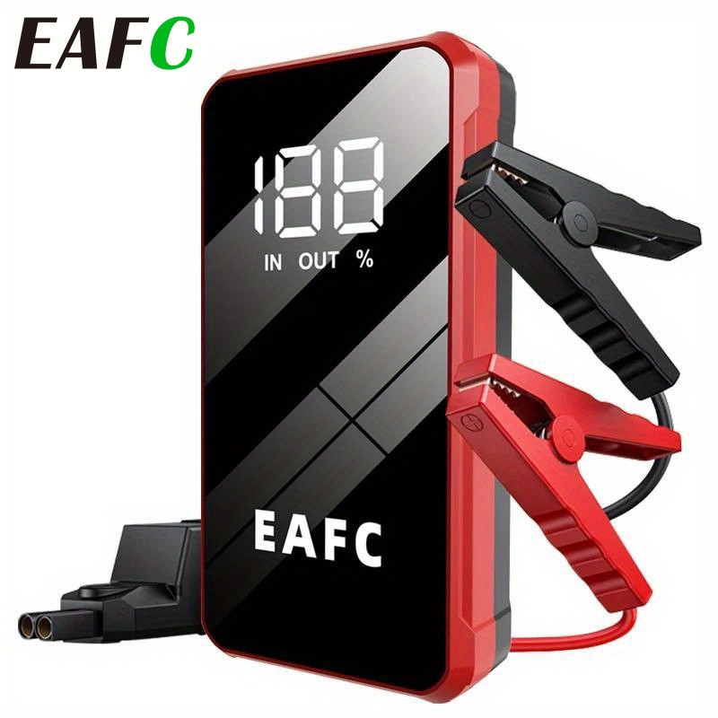 Partida de emergência portátil multifuncional 12V para carro EAFC, equipamento de partida