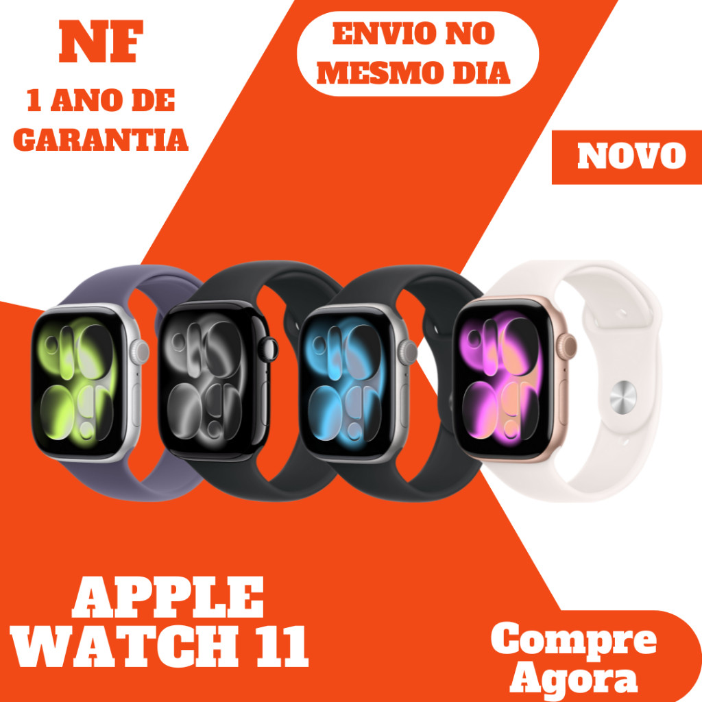 Relogio Apple Watch Series 11 42mm Ou 46mm 1 Ano Apple
