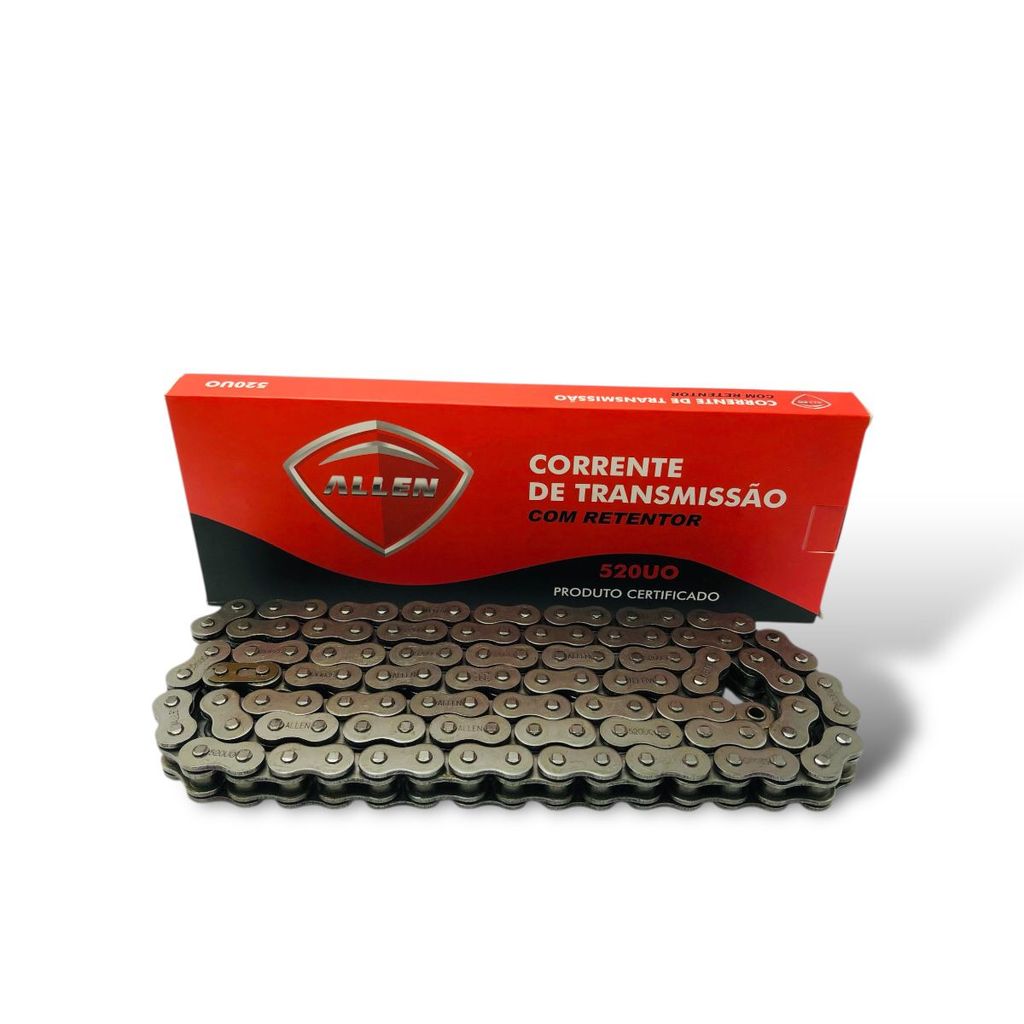 Corrente Transmissão C/ Retentor 520 x 110 Cb Twister Cb300 Xre300 Allen
