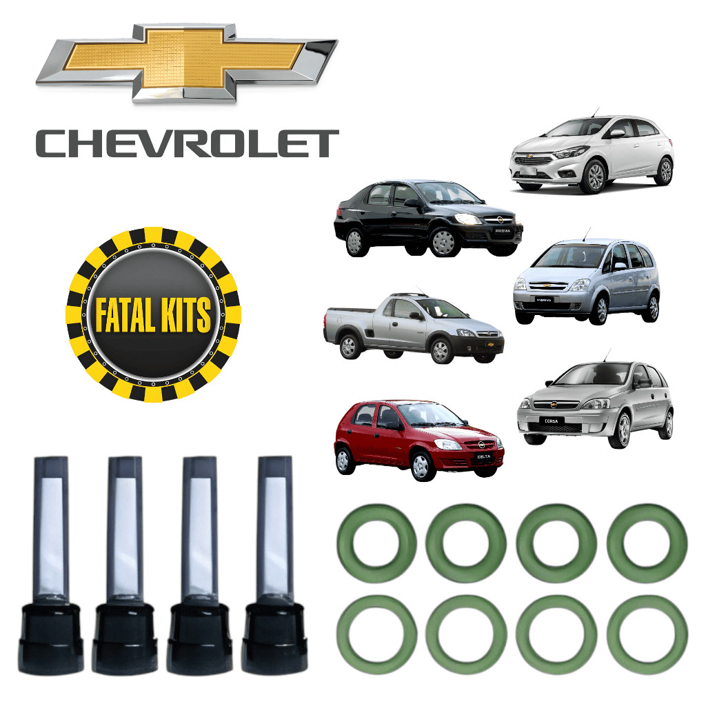 Kit Reparo Bico Injetor GM Fiat Cherry