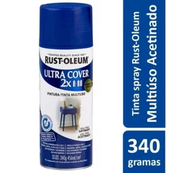 Spray Ultra Cover Azul Acetinado Rust Oleum