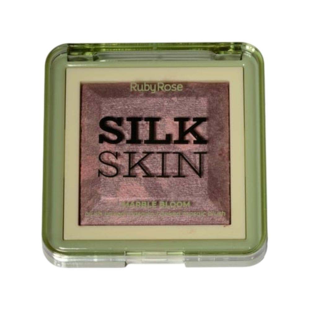 Ruby Rose Blush Marble Bloom Silk Skin Midnigth Mauve Hbf10015