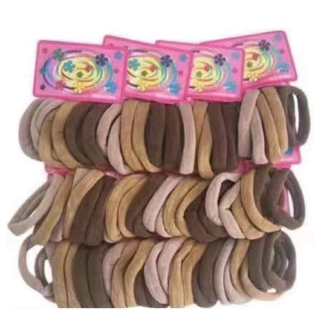 Kit de 72 unidades de Xuxinha de cabelo elastico de para cabelo feminino rabicó