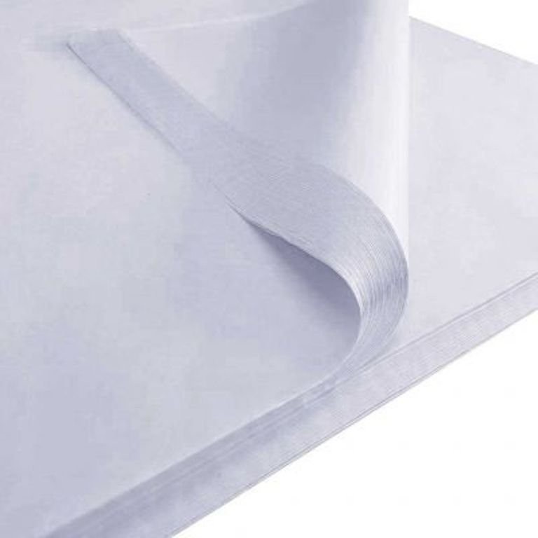 Papel De Seda 50x70 Branco - 100 Folhas - Promoção!