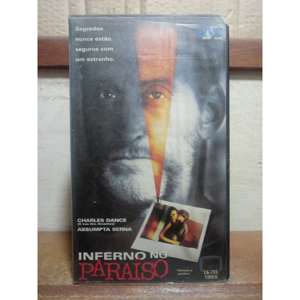 Vhs Inferno No Paraíso - Charles Dance
