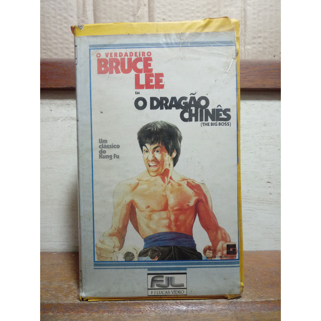 Vhs O Dragão Chinês - Bruce Lee