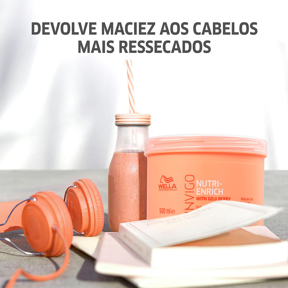 Detalhes do Máscara De Nutrição Wella Invigo Nutri Enrich 500ml